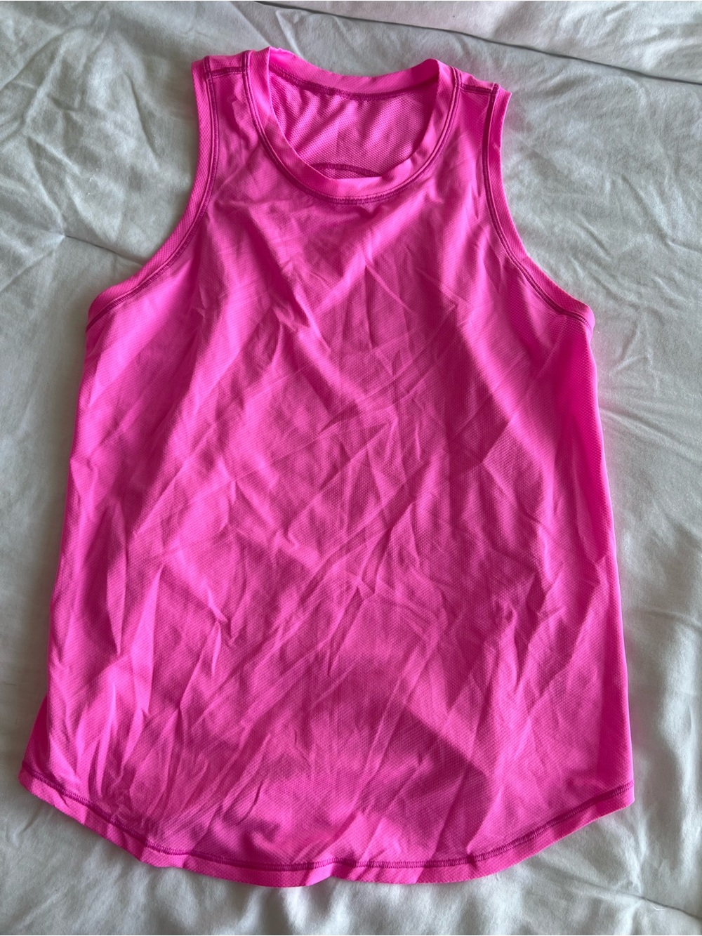 lululemon athletica Hot Pink Performance Tank
